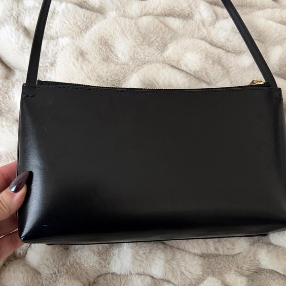 Mansur Gavriel Sleek Black Shoulder Bag - Picture 3 of 6